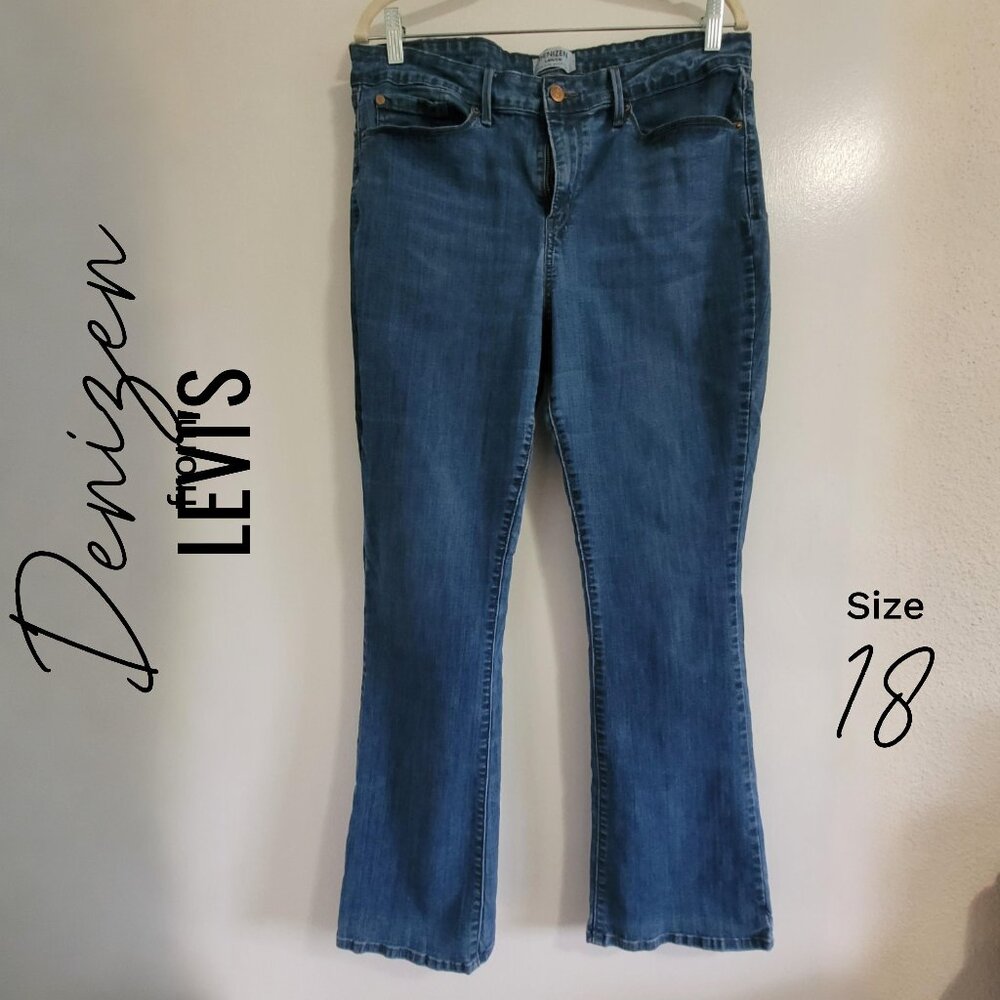 Denizen Levi's Mid-Rise Bootcut Jeans Size 18